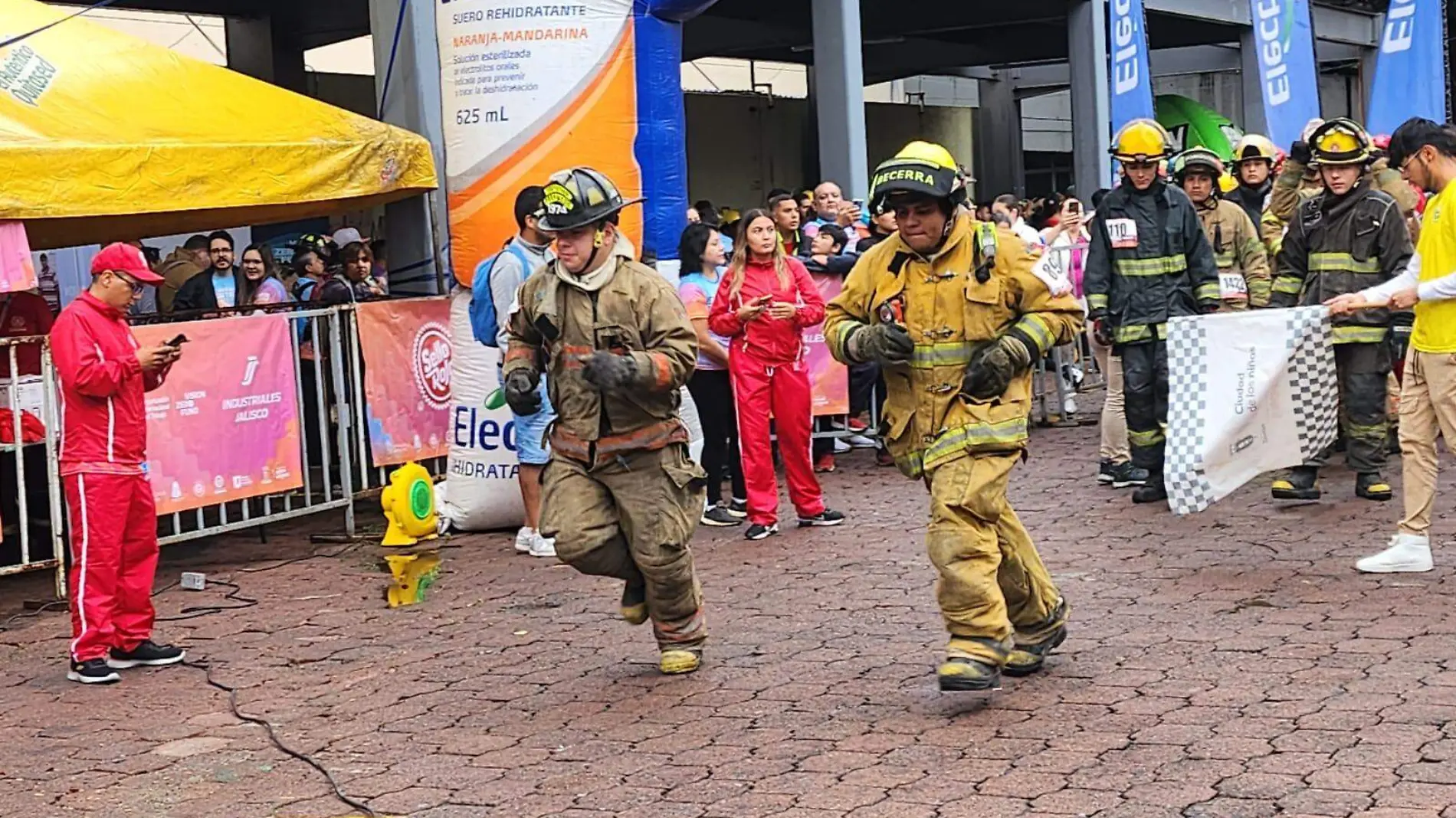 Carrera vertical prevención quemaduras